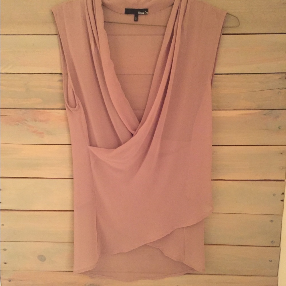 Sheer Sexy Neutral Sophisticated Tank Women’s Small